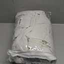 MIULEE Natural Pinch Pleated 100% Blackout Linen Curtains 92 Inch Length 2 Panels Set, Black Out Memory Trained Pleat Curtains Light Blocking Room Darkening Drapes for Bedroom Living Room Window