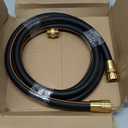 Giraffe Tools Leader Hose 10ft x 5/8", Short Water Hose Heavy Duty for Hose Reel, Lightweight, Flexible with Female Female Fittings