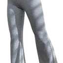 SOLY HUX Women's Flare Leggings High Waisted Sweatpants Bell Bottoms Bootcut Yoga Pants (XS)