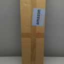 BAMEOS Black Floating Shelves with LED, 31" Sturdy Wood Wall Shelves with Invisible Brackets, Set of 2, Wall Mounted Display Shelves Decoration for Bedroom, Bathroom, Living Room, Kitchen