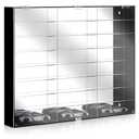 Juexica 1: 24 Clear Acrylic Toy Car Display Case 24 Grids Toy Race Car Display Show Box Diecast Case Wall Mounted Vehicles Shelf for Storage, Christmas Mini Model Figure Lover Gifts