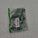 7" Wall-Mounted Flower Tube, Top/Bottom Open Vase, Wall Metal Flower Tube Decoration Holder for Flower Display, Home Office Living Room Bedroom Decoration with Adhesive Material, 2pcs(Black)