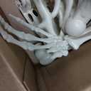 5.4 ft Posable Halloween Skeleton Decorations,Human Bones for Halloween Party with Movable Joints,for Haunted Houses, Front Lawn, Graveyard Props