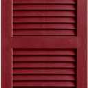 Alpha VNB1571CBOL Open Louver, 2 Pack, 14" x 71", Cranberry