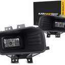 For Ford F150 Fog Light Assembly 2018 2019 2020 Pair Driver and Passenger Side Regular Crew/Extended Cab For FO2592246 | JL3Z15201A