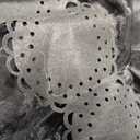 Women Vintage Goth Black Dress Costume Gothic Cosplay Girl Dance Tulle Lace Skirt Halloween Party Outfit with Necklace (M-Black)