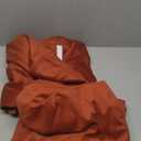 StangH Red Velvet Curtains 108 inches for Living Room, Rust Extra Long Back Tab Home Theater Drapes Room Darkening for Sliding Door/Bedroom, W52 x L108, 2 Panels