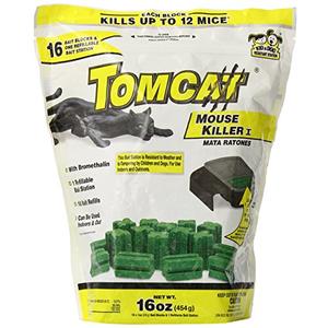 MOTOMCO Tomcat Refill Mouse Killer, 9 Block