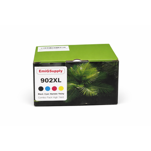 902XL Ink Cartridge Combo Pack for HP 6958 6970 Printer Compatible for HP 902 HP902 XL HP902XL to OfficeJet 6978 6968 6960 6975 6956 6961 6963 6964 6962 6950 6954 6951 Black Cyan Magenta Yellow