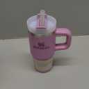 STANLEY Quencher H2.0 Tumbler with Handle and Straw 14 Oz | Flowstate 3-Position Lid | Cup Holder Compatible for Travel | Insulated Stainless Steel Cup | BPA-Free | Lilac