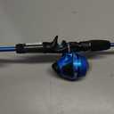 Zebco Slingshot Spincast Reel and Fishing Rod Combo, 2-Piece Fishing Pole, Right-Hand Retrieve, Pre-Spooled with 10-Pound Zebco Line