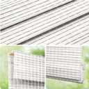 LazBlinds Cordless Bamboo Roman Shades, Privacy Blinds for Interior Windows, Room Darkening Roll Up Bamboo Blinds for Home & Patio, 42.5" W x 64" H, Alpine Ivory