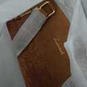 LOVEVOOK Laptop Tote Bag for Women Work, Teacher Tote Bag with Large Cup Holder, 15.6 Inch Waterproof Leather Computer Bag (Brown-print)