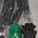 Lalahoni Garden Arch Trellis for Climbing Plants Outdoor, 80 Inch Tall Grape Trellis Metal Vine Plants Support Flower Vegetable Tomato, Cucumber Trellis for Raised Bed, Black