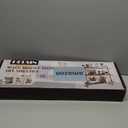 Helsin 3 Tier Industrial Pipe Shelf Rustic Wood Floating Shelves,Wall Display Bookshelf,Storage Rack Sundries Holder for Kitchen Office Bathroom Organization and Home Decor (24inch) (1set)