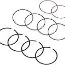 2 sets of piston rings 24-108-22-s Compatible With Kohler CH18-22 CH620-641 CV18-22 CV620-640(1.5mm Thick Top Ring Style A 77mm Standard Bore)