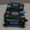 2 x Dude Wipes Unscented Flushable Wipes - Extra-Large Adult Wet Wipes For Sensitive Skin - 3 Pack (144 Count) - Infused With Vitamin E And Aloe - Septic And Sewer Safe