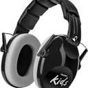 PROHEAR 032 2.0 Noise Cancelling Headphones for Kids - 25dB Noise Reduction - Adjustable Sensory Ear Protection Muffs for Concert, Fireworks, Monster Truck Shows, School - Black
