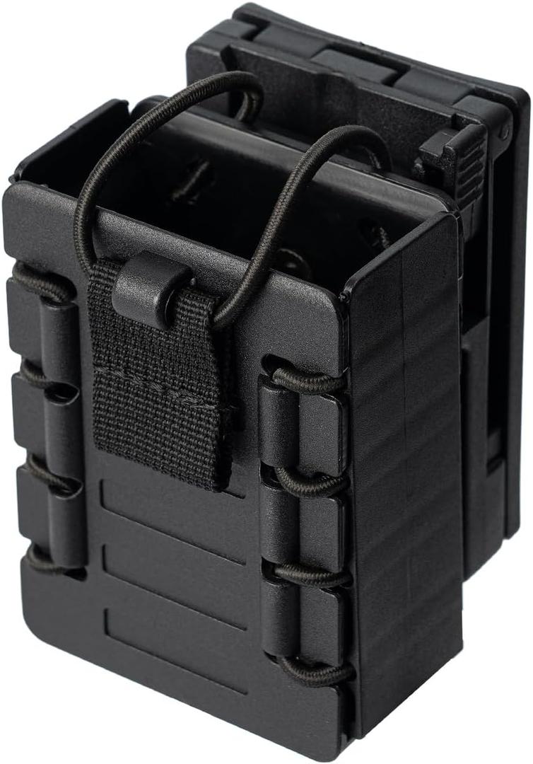 TACNEX Compact Radio Holster Polymer Walkie-Talkie Case w/Duty Belt/MOLLE Vest Clip Two Ways Radio Pouch Interphone Carrier Sheath for Police Law Enforcement Security Firefighter Rescue EMS EMT TACNEX Compact Radio Holster Polymer Walkie-Talkie Case w/Duty Belt/MOLLE Vest Clip Two Ways Radio Pouch Interphone Carrier Sheath for Police Law Enforcement Security Firefighter Rescue EMS EMT