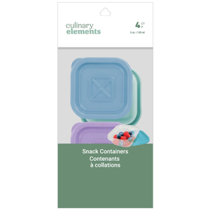 Snap Lid Containers 4 Count