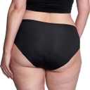 Thinx Period Underwear, Breathable Hip Huggers, Holds Up to 12 Regular Tampons*, Period Panties, All-Day Absorbency Menstrual Underwear for Women, Reusable, 1 Pack, L