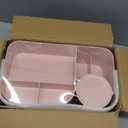 Makeup Organizer Countertop with Drawers, Make up Organizers for Vanity, Skincare Jewelry Earring Organizers, Cosmetic Display Cases Makeup Storage for Bedroom & Bathroom, Ideal Gifts for Women(Pink)