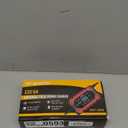 Battery Charger 6-Amp 12V Automatic Smart Battery Trickle Charger, Battery Maintainer Desulfator with Temperature Compensation for Car Truck Motorcycle Lawn Mower Marine