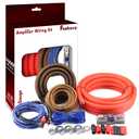 0 Gauge Complete Car Audio Amplifier Wiring Kit,3000W Power Cable with Fuse & RCA for Subwoofer, Speaker Installation (17ft Cables,CCA Ground Wire)