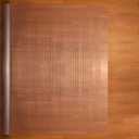 Clear Floor Protector, 3' x 6', Visible Signs Of Use