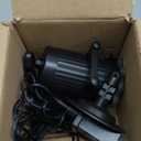 Lingvee Hanukkah Projector Light with 1 Film Slides Holiday LED Snowman Menorah Dreidel Projector Lights Outdoor Reflectors Waterproof Landscape Decorative Rotation Lighting Movement Projection Lamp