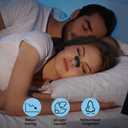 3Pack Nose Strips for Snoring (60 Strips) - Extra Strength Nose Strips for Sleeping, Athletic Nasal Strips for Breathing, Oil & Sweat Proof Adhesive, Universal Fit, Black