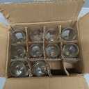 Shot Glasses Set, 2 Oz, Clear, Crystal Glass, Heavy Base, 12 Pack, Modern Style, Stackable, for Vodka, Whiskey, Tequila & Espresso