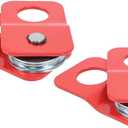 Mytee Products 2 Pack 4 Ton Winch Snatch Block for Recovery - 10,500 lbs Off Roading Snatch Block Pulley for Synthetic Rope, Towing, Hauling - Offroad Recovery Accessory for Truck ATV SUV UTV