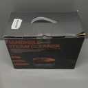 Steam Cleaner for Home & Car, 15s Fast Heat Handheld Steamer for Cleaning, 1.6L Large Tank, 3-Level Steam Control with 16-Piece Accessories Kit for Floors, Couches, Tiles, Grout, Dirt, and Grease (Orange)