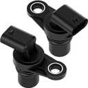 Camshaft Position Sensor ROADFAR Fit for 2008-13 for Dodge Avenger, 2007-12 for Dodge Caliber, 2007-14 for Jeep Compass, 2007-14 for Jeep Patriot 5033308AB Camshaft Sensor 2PCS