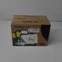 Gardner Pet Automatic Dog Water Dispenser Gravity Stainless Steel Water Waterer Feeder, 100% BPA-Free Large Capacity Water Feeding Bowls for Medium & Large-Sized Dogs Cats Other Pets -(1 Gallon) (Dark Grey)