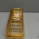 Veken Adhesive Shower Caddy 6-Pack,Gifts for Women Mom,Heavy Weight Bearing,Large Wall Mounted Bathroom Shelves Rack,Organizer Storage Accessories with Soap Dish&Toothbrush Holder,Bright Gold (6-Piece Set for Master Bathroom(Rustproof Upgrade))