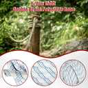 findmall 5/8in Rope 150ft 11250 Lbs Double Braid Polyester Pulling Rope Bull Rope for Pulling Trees Arborist Rope 5/8