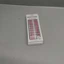 10 x Gloss Nail Strips|Uv Free|22 Pcs,Gel Nail Stickers|Long Lasting Two Weeks and Easy to Apply&Remove|Powder Blue Spot