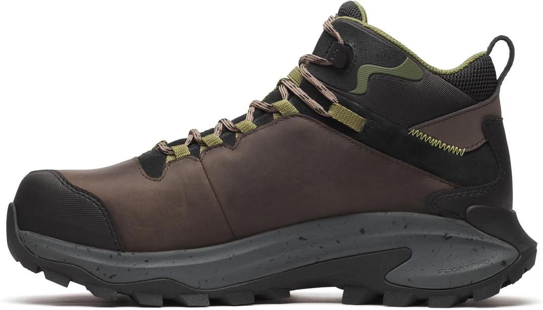 Merrell Men's Moab Speed 2 Mid Waterproof Carbon Fiber Work (10.5 Wide, Dark Taupe)
