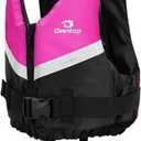 Owntop Swim Jacket Kids Adults | Super-Thin & Lightweight | Comfortable Crotch Strap | Easy-to-spot Colors | Swimming Training, Kayak, Boating (Youth (50-90 lbs), Pink)