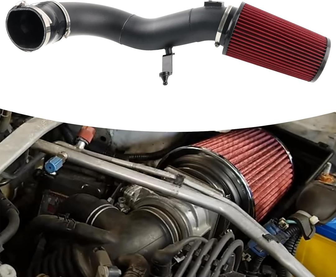 VVORHSBELL6.7 Cold Air Intake Kit，Air Intake SystemCompatible with 6.7L, V8, 2017-2019 Ford F250, F350, F450 Increase Acceleration & Towing Power