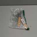 HOTEC 2pcs Stainless Steel Wooden Handle Fish Spatula, Metal Spatula Flipping Foods (Little+Large)