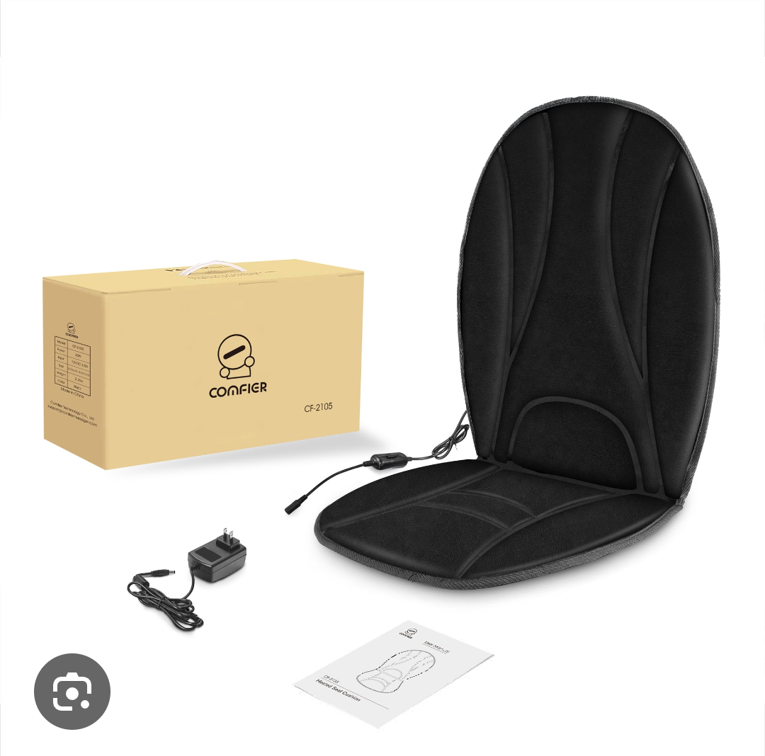 Comfier Heated Car Seat Cushion, CF-2105