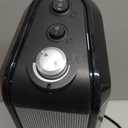 Lasko Oscillating Ceramic Tower Space Heater for Home with Overheat Protection, Adjustable Thermostat, and 2 Speeds, 15.7 Inches, Black, 1500W, CT16450