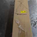 STEP2GOLD Ta-Da Chair Series 2- Portable Walking Stick, Cane with Seat, Foldable Chair, Hiking Stick, for Camping, Hiking, Lightweight Aluminum, Easy Carry, Anti-Slip (Black)