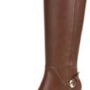 Naturalizer Women's Eartha Wide Calf (Brown, M)
