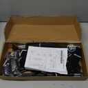 Garden Obelisk Trellis for Climbing Plants Outdoor 6 Ft Rose Bush Round Trellis for Pots Rustproof Metal Plant Flower Trellises for Clematis Vine Jasmine Support Outdoor Indoor (Black)