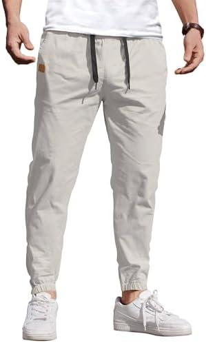 COOFANDY Mens Casual Joggers Pants Elastic Drawstring Chino Cargo Pants Hiking Outdoor Track Sweatpants