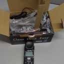 Panasonic 1 Handset Amplified Cordless Phone with Slow Talk, 40dB Volume Boost, 100dB Lound Visual Ringer, Hearing Aid Compatibility, Large Screen and Backlit Keypad, Link2Cell - KX-TGM430B (Black)